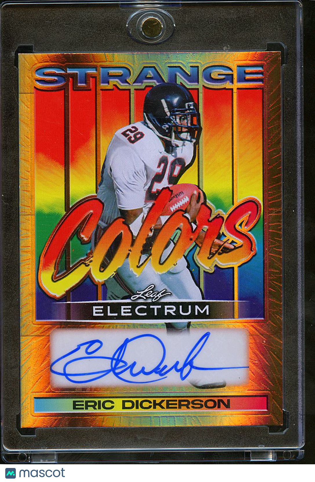 Eric Dickerson 2025 Leaf Electrum Auto Autograph 4/12 Los Angeles Rams