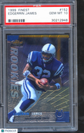 Edgerrin James 1999 Topps Finest Rookie Card RC Indianapolis Colts #152 PSA 10