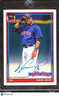 David Ortiz 2026 Topps '91 On Card Auto Autograph Boston Red Sox
