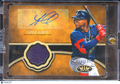 Ozzie Albies 2019 Topps Tier One Auto Autograph Patch 3/100 Atlanta Braves