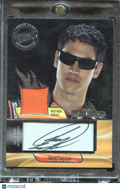 Joey Logano 2012 Press Pass Auto Autograph Race-Used Firesuit Joe Gibbs Racing