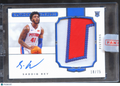 Saddiq Bey 2021 National Treasures Auto Autograph Patch RC 18/75 Detroit Pistons