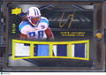 Chris Johnson 2009 Upper Deck Black GOLD Ink Auto Autograph Patch 49/50 Titans