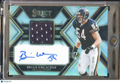 Brian Urlacher 2022 Select Auto Autograph Patch 129/199 Chicago Bears