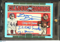 Jamelle Holieway / Brian Bosworth 2025 Leaf Dual Autograph 8/15 Oklahoma Sooners
