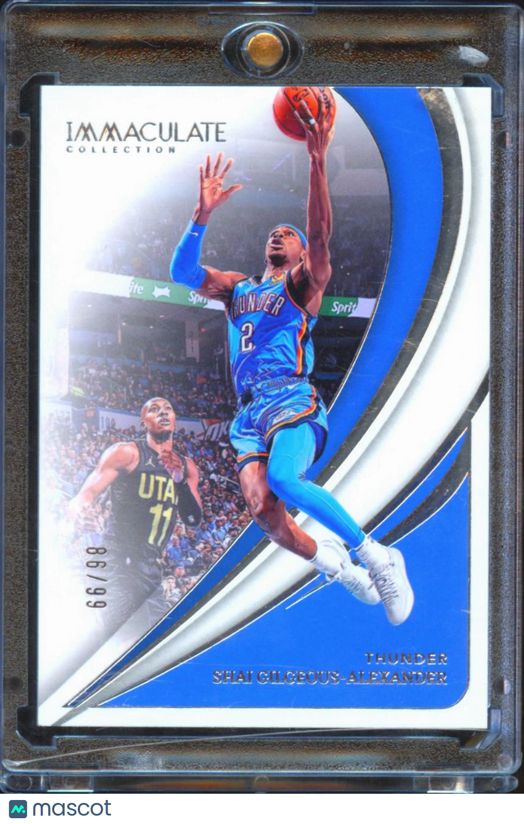 Shai Gilgeous-Alexander 2023-24 Immaculate Card 86/99 #59 Oklahoma City Thunder