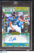 Cam Little 2025 Contenders Auto Autograph Rookie RC 9/19 Jacksonville Jaguars