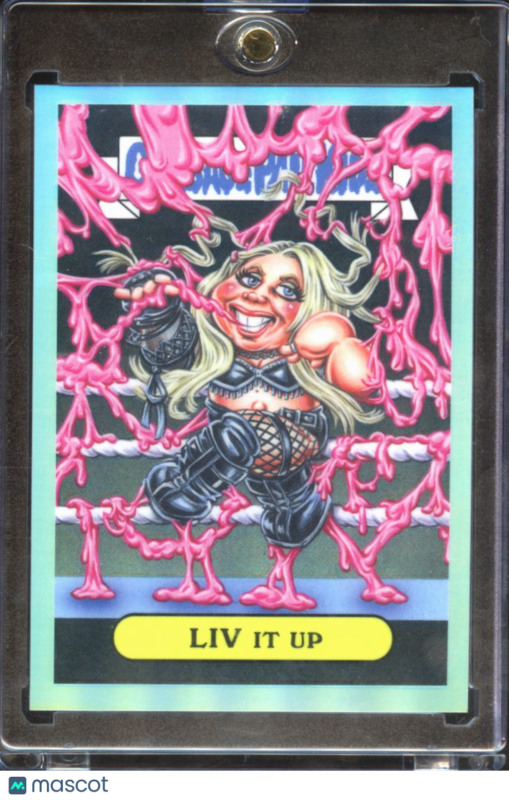 Liv Morgan 2026 Topps Chrome Garbage Pail Kids x WWE SSP CASE HIT #GPK-LM