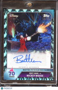 Bret Iwan as Mickey Mouse 2025 Topps Disneyland 70th Auto Autograph 62/70