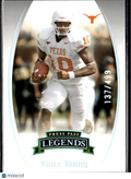 Vince Young 2007 Press Pass Legends Silver 137/499 Texas Longhorns