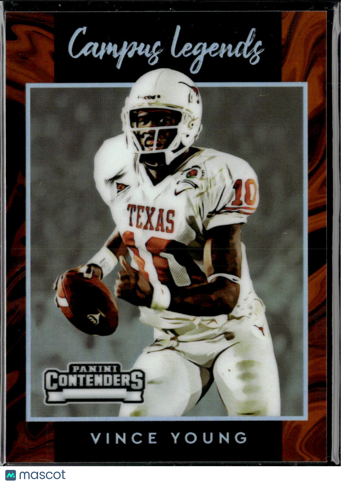 Vince Young 2025 Contenders Campus Legends SSP CASE HIT Texas Longhorns