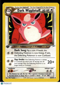 Dark Wigglytuff 2001 Neo Destiny Uncommon 1st Edition #40/105