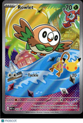 Rowlet 2026 Mega Evolution Holo Illustration Rare #MEP EN 043