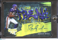 Randy Moss 2023 Leaf Vibrance Street Signs Auto Autograph Minnesota Vikings