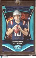 Drake Maye 2024  Certified Rookies Teal RC 3/50 New England Patriots