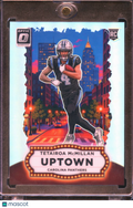 Tetairoa McMillan 2025 Optic UPTOWN SSP CASE HIT RC Carolina Panthers