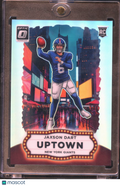 Jaxson Dart 2025 Optic UPTOWN SSP CASE HIT RC New York Giants