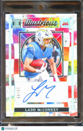 Ladd McConkey 2025 Impeccable Illustrious Ink Auto Autograph 16/49 LA Chargers