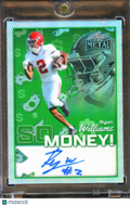 Ryan Williams 2025 Leaf Metal So Money! Auto Autograph RC 2/8 Alabama