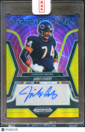 Jimbo Covert 2025 Prizm Black Auto Autograph GOLD Prizm 3/10 Chicago Bears