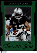 Davante Adams 2024 Elite The Elite Series Green SSP 3/5 Las Vegas Raiders