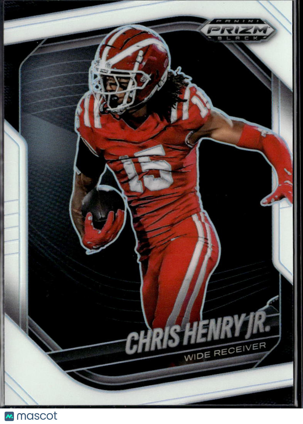 Chris Henry Jr. 2025 Prizm Black White Prizm Rookie RC 106/175 Ohio State