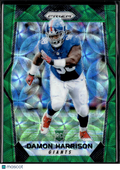 Damon Harrison 2017 Prizm RC Green Scope Prizm Rookie 74/99 New York Giants