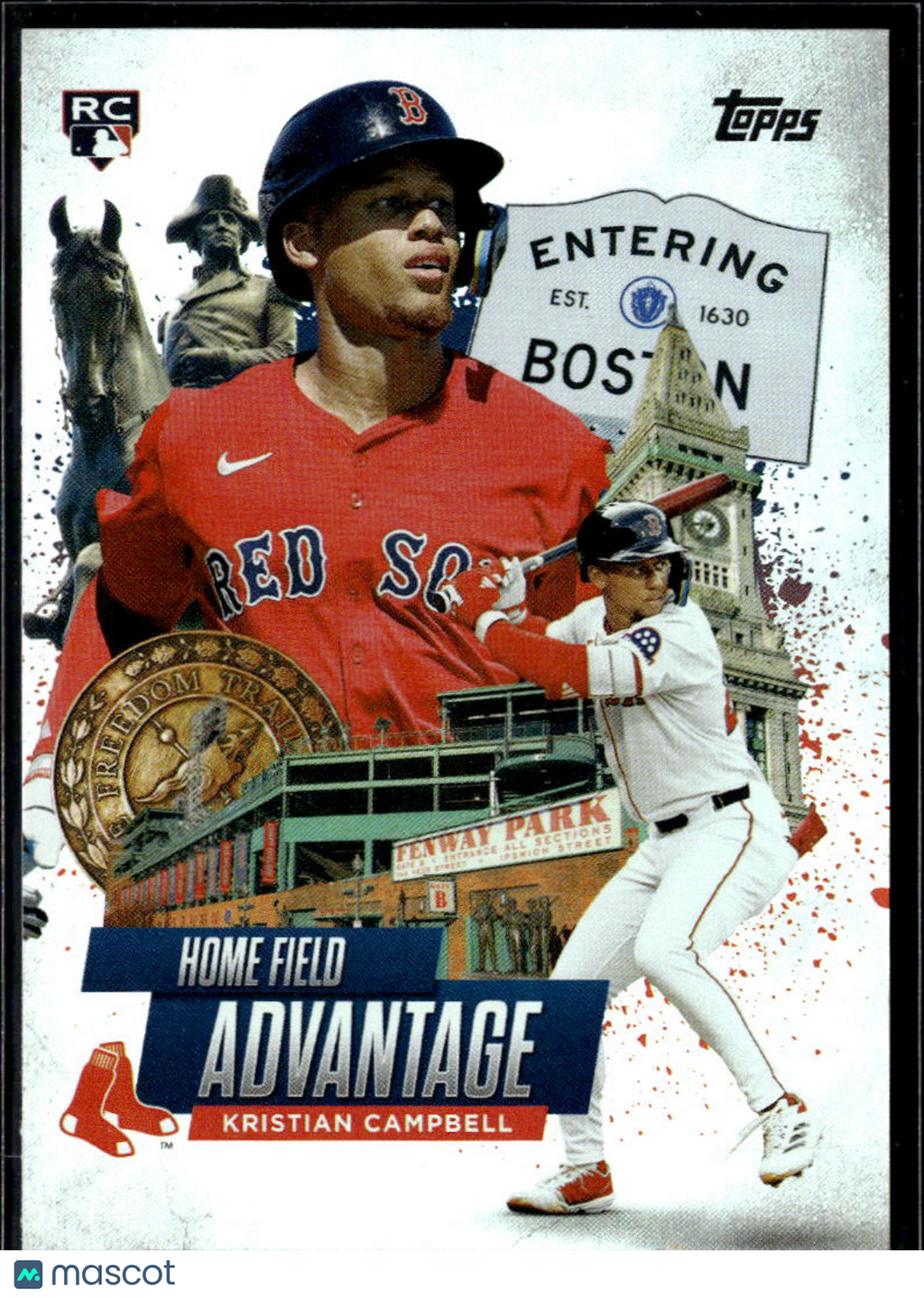 Kristian Campbell 2025 Topps Home Field Advantage RC SSP Boston Red Sox