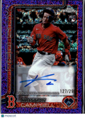 Kristian Campbell 2025 Topps Chrome Auto Autograph RC 127/299 Boston Red Sox