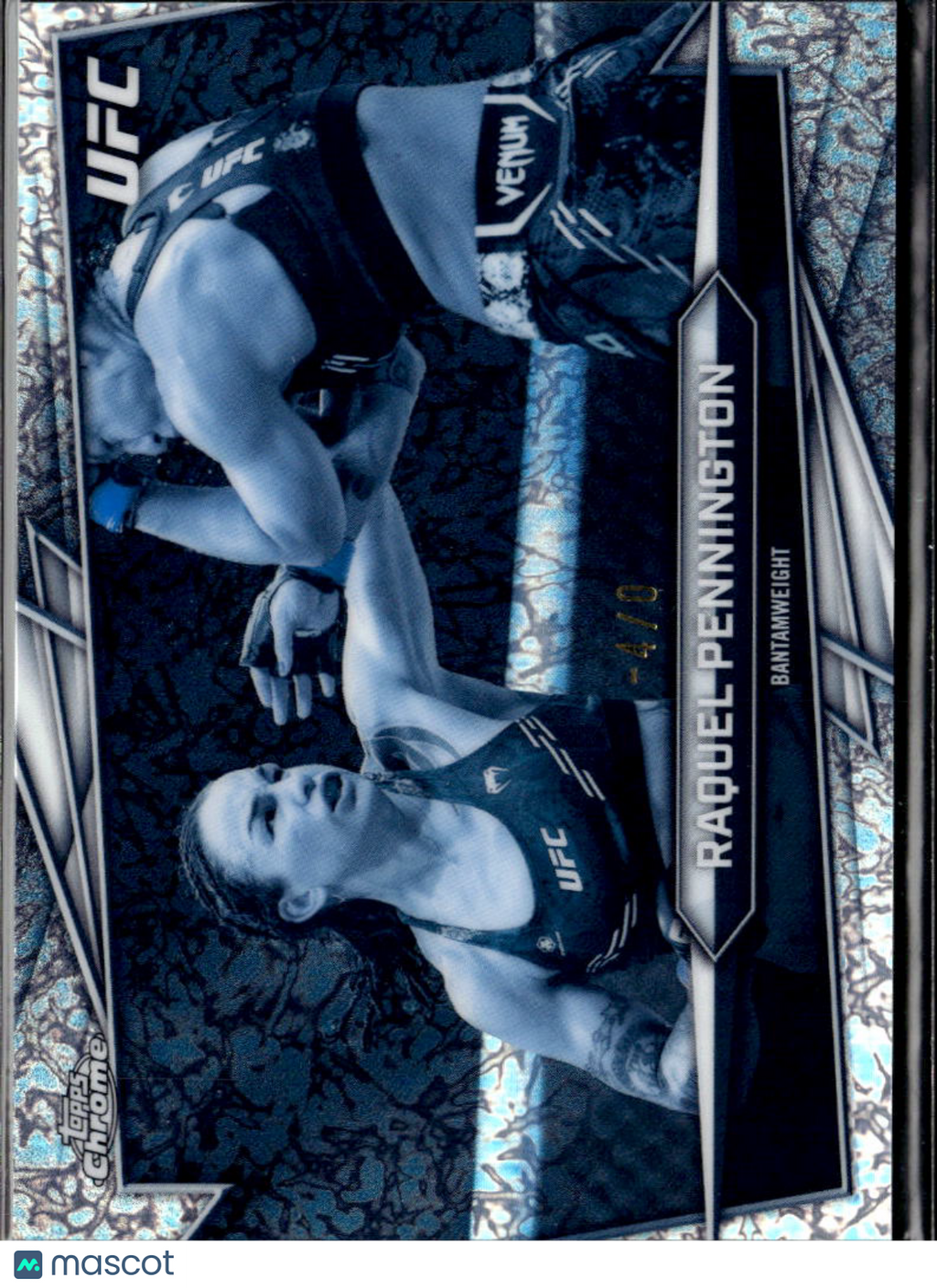 Raquel Pennington 2026 Topps Chrome UFC FrozenFractor SSP MMA -4/0