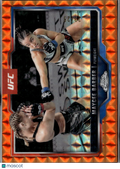 Maycee Barber 2025 Topps Chrome UFC Orange Geometric Refractor 23/25