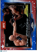 Bogdan Guskov 2025 Topps Chrome UFC RC Red White Blue Refractor Rookie 24/88