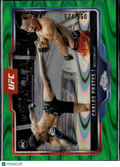 Carlos Prates 2025 Topps Chrome UFC Green RayWave Refractor RC Rookie 96/125