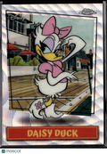 Daisy Duck 2026 Topps Chrome Disney Neon Mickey Shorts SSP SHORTPRINT #MSSP-14
