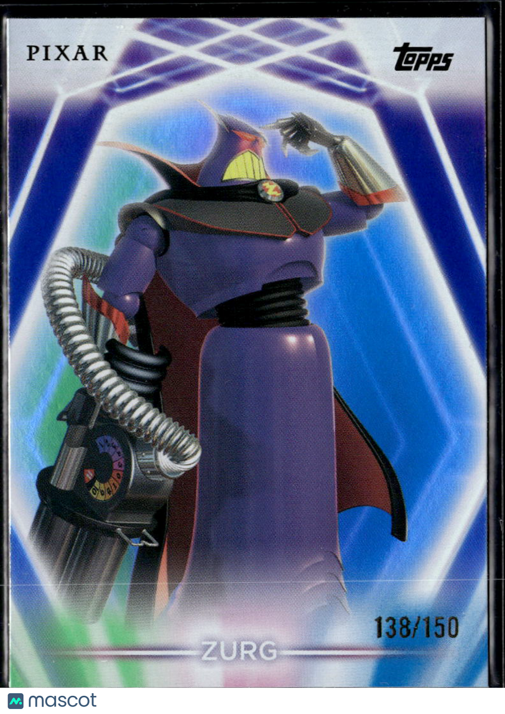 Zurg 2026 Topps Disney Neon Green Pink Blue 138/150 #34