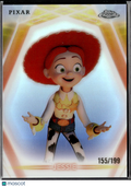 Jessie 2026 Topps Chrome Disney Neon Refractor 155/199 #CNE-33