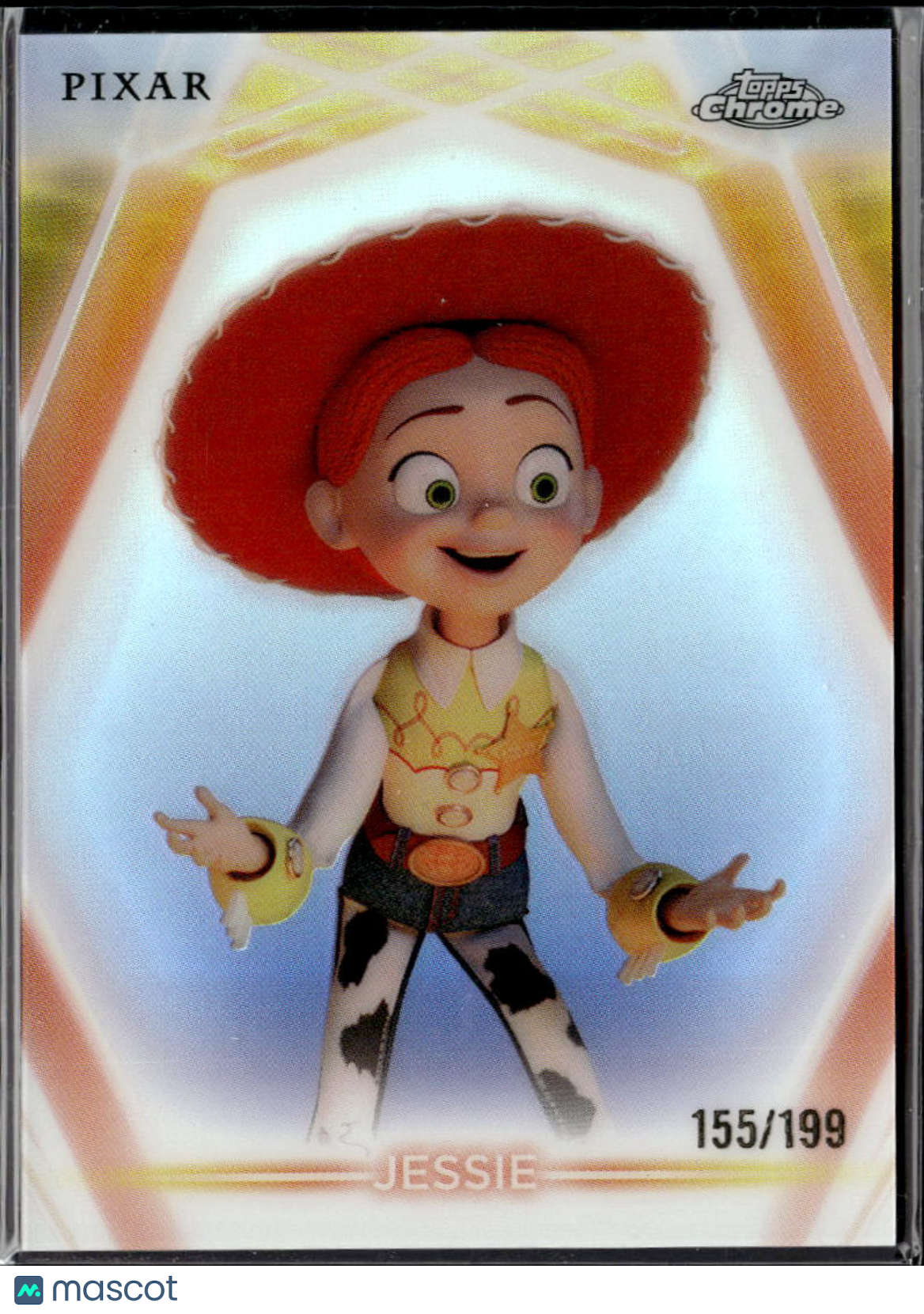 Jessie 2026 Topps Chrome Disney Neon Refractor 155/199 #CNE-33