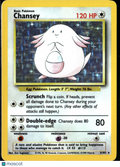 Chansey 1999 Base Set Holo Rare #3/102