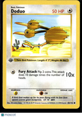 Doduo 1999 Base Set 1st Edition #48/102