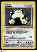 Snorlax 1999 Jungle Holo Rare #11/64