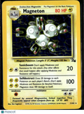 Magneton 1999 Fossil Holo Rare #11/62
