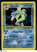 Gyarados 1999 Base Set Holo Rare #6/102
