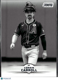 Corbin Carroll 2025 Topps Stadium Club Black and White SSP Arizona Diamondbacks