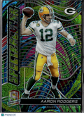 Aaron Rodgers 2021 Spectra Spectacular Prizm 19/25 Green Bay Packers