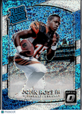 John Ross III 2017 Optic Rated Rookie White Sparkle Prizm SSP Cincinnati Bengals