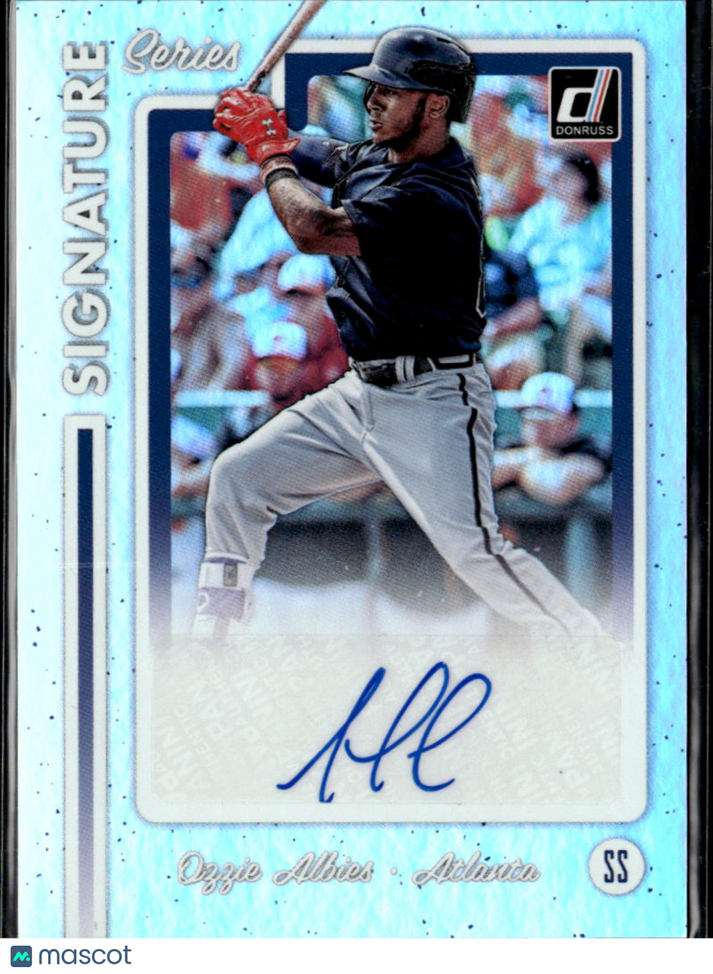 Ozzie Albies 2017 Donruss Signature Series Auto Autograph Atlanta Braves