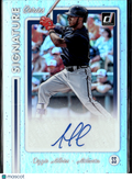 Ozzie Albies 2017 Donruss Signature Series Auto Autograph Atlanta Braves