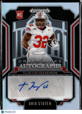TreVeyon Henderson 2025 Prizm Draft Picks Auto Autograph RC Silver Ohio State
