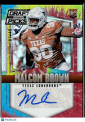 Malcom Brown 2015 Prizm Draft Picks Tie-Dye Auto Autograph /49 Texas Longhorns
