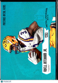 Odell Beckham Jr. 2014 Fleer Retro Metal Precious Metal Gems Blue RC LSU 62/100